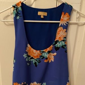 Flower tank with lace detail